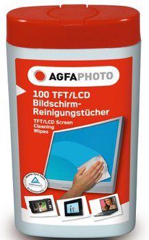 Nawilżone ściereczki AgfaPhoto LCD/TFT 100szt