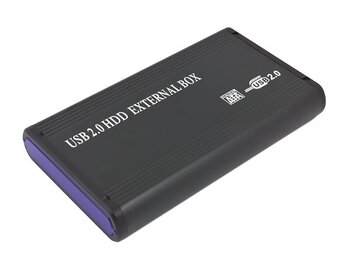 obudowa AK194 na dysk twardy 3,5" SATA USB 2.0 + eSATA