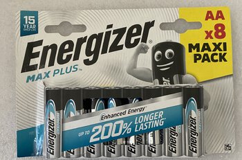 PRISE Energizer MAX Plus LR6/AA batterie alcaline (ampoule) - 8 pièces