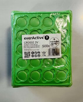 OUTLET bateria litowa everActive CR2032 - 500 sztuk (taca)