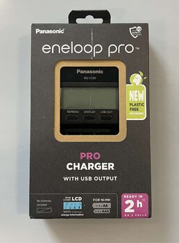 OUTLET Ni-MH battery charger Panasonic Eneloop BQ-CC65 ECO