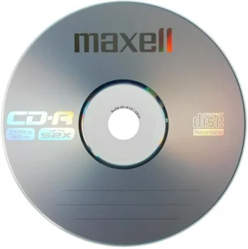 Płyty CD-R 100SZT. 700MB 80MIN MAXELL