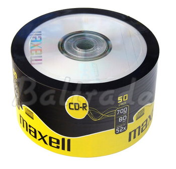Płyty CD-R 50SZT. 700MB 80MIN Maxell