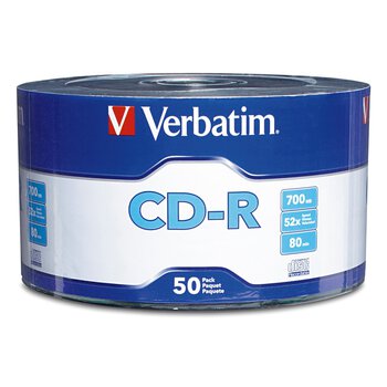 Płyty CD-R 50SZT. 700MB 80MIN VERBATIM 97488
