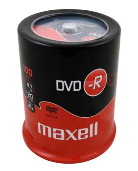 Płyty DVD-R 4,7GB 16X MAXELL 275611 cake 100