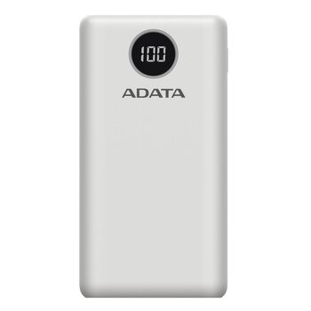 Power Bank ADATA P200000QCD 18W QC3.0 PD 20000mAh white