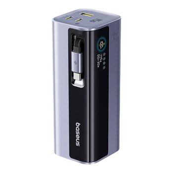 Power Bank Baseus EnerGeek GR11 E0027B01 145W USB-C USB 20000mAh with Retractable USB-C Cable Power Bank Baseus EnerGeek GR11 E0027B01 145W USB-C USB 20000mAh with Retractable USB-C Cable