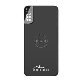 Power Bank Media-Tech MT6353 with QI 10000 mAh wireless charging