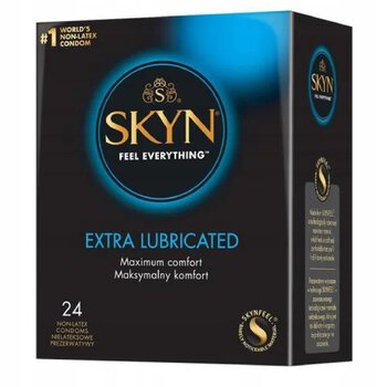 Prezerwatywy Unimil Skyn Ekstra Nawilzane 24pak