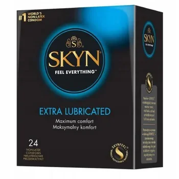 Prezerwatywy Unimil Skyn Ekstra Nawilzane 24pak