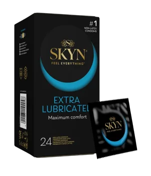 Unimil Skyn Extra Moistened Condoms 24pack