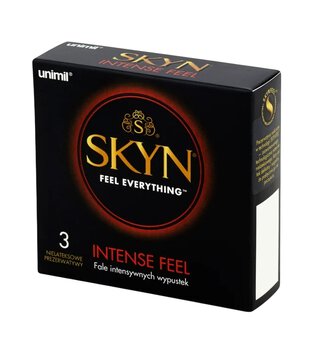 Prezerwatywy Unimil Skyn Intense Feel 3pak