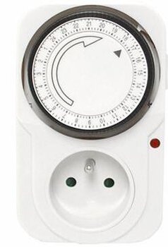 Programator czasowy 1 gniazdowy analogowy wewnętrzny