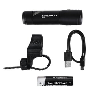 vordere LED-Fahrradleuchte MacTronic Scream 3.1 ABF0167 vordere LED-Fahrradleuchte MacTronic Scream 3.1 ABF0167