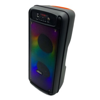 Portable Bluetooth 5.0 Speaker with Media-Tech FlameBox UP MP3177 Player