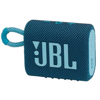 JBL Go3 portable speaker blue