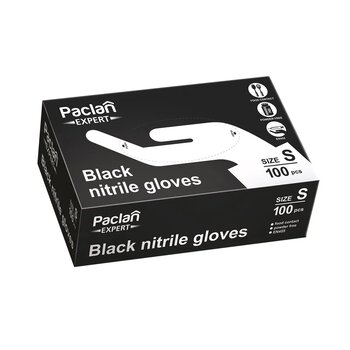 Nitrile gloves S Paclan 100 pcs.