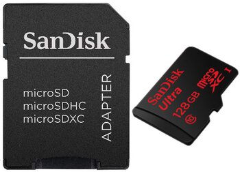 SanDisk microSDXC 128GB ULTRA 320x 48MB/s