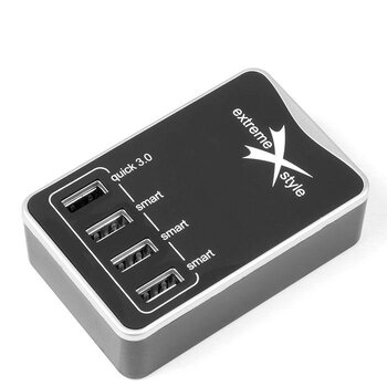 EXtreme DC624U 4xUSB 6, 2A Quick Charge Network Desk Charger 3.0