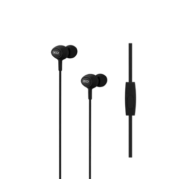 In-ear headphones with microphone XO S6 black