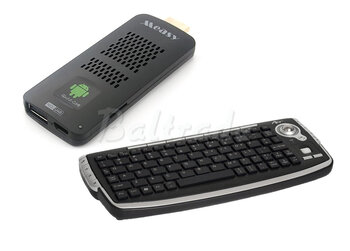 Smart Android TV BOX Measy U4B + klawiatura 2w1 AK-66