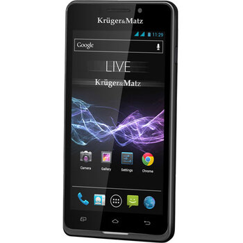 Smartfon Kruger&Matz LIVE black KM0403