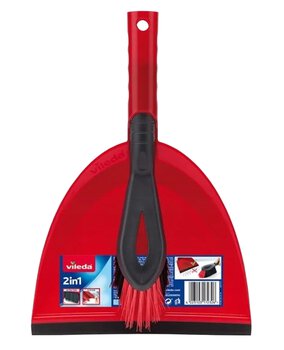 Vileda dustpan + brush