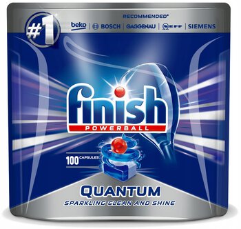 Capsules for dishwasher Finish Quantum 100 pcs.