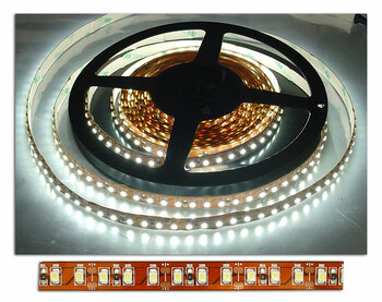 Taśma diodowa 600 LED SMD 5m zimna biała