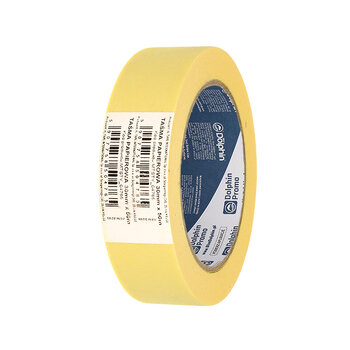 Paper Tape Yellow 30mmx50m Blue Dolphin