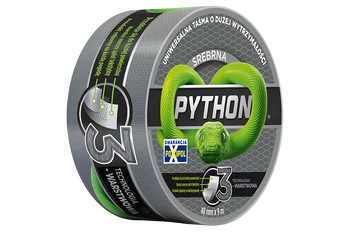 Universal repair tape 3-ply PYTHON 48mm x 9m silver