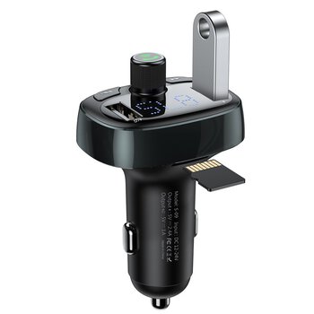 Bluetooth FM transmitter with USB 3.4A Baseus S-09 CCALL-TM01 charger