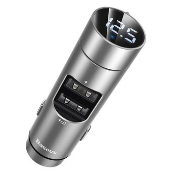 Bluetooth FM transmitter with USB 3.1A Baseus BS-01 CCNLZ-0S charger