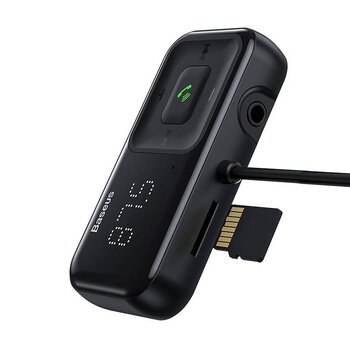 Bluetooth FM transmitter with USB 3.1A charger Baseus S-16 CCMT000201