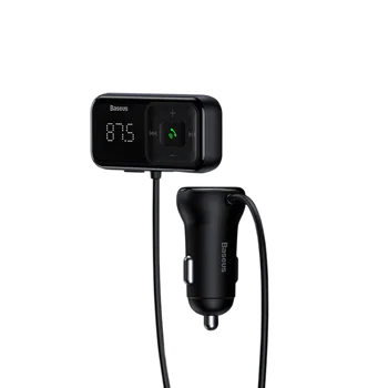 Bluetooth FM transmitter with USB 3.1A charger Baseus S-16 CCMT000201