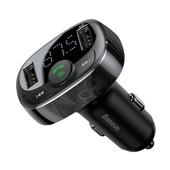 Bluetooth FM transmitter with USB 3.4A charger Baseus S-09A CCMT000001