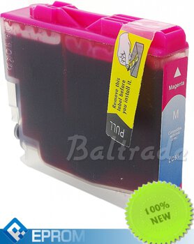 Tusz 24ink/Eprom do drukarki Brother 970/1000 LC Magenta 37ml - LC970M / LC1000M