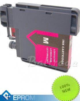 Tusz 24ink/Eprom do drukarki Brother 980 / 1100 LC Magenta 12ml - LC980M / LC1100M