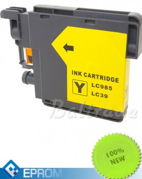 Tusz 24ink/Eprom do drukarki Brother 985 LC Yellow 12ml - LC985Y