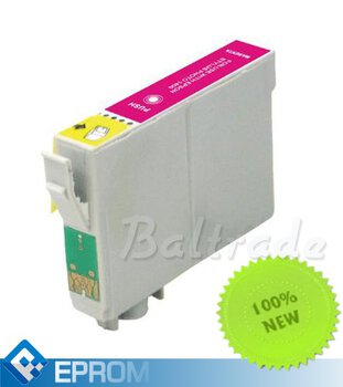 Tusz Epson 125 T1283 Magenta Eprom AutoReset + 100 ml