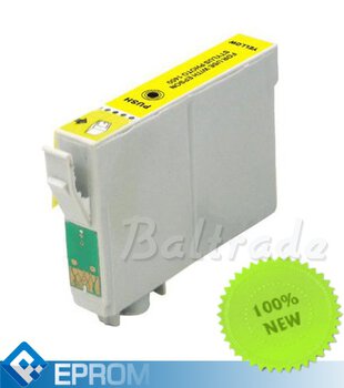 Tusz Epson 125 T1284 Yellow Eprom AutoReset + 100 ml