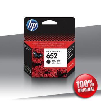 Hp Ink 652 Original Black 6ml F6V25AE