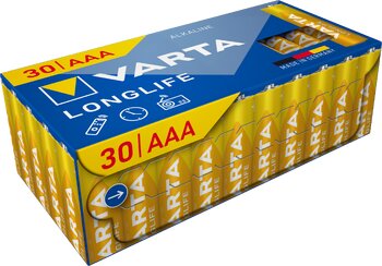Varta Longlife LR03/AAA 4103 (Karton) - 30 Stück