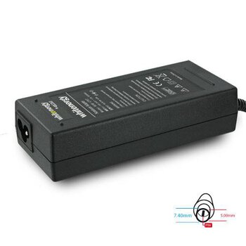 WE Zasilacz sieciowy 18.5V 4.9A wtyk 7.4 5.0+pin (06691)