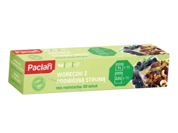 Woreczki strunowe MIX Paclan 1L i 2,5L po 15 szt. 