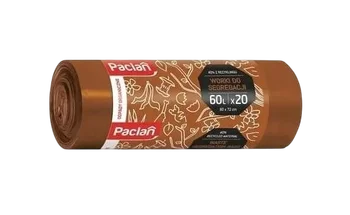 Worek do segregacji bio Paclan 60l brązowy - 20 sztuk