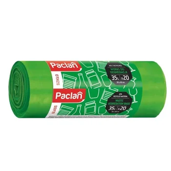Paclan Glass Segregation Bag 35l 20 pcs green