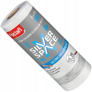 Ściereczka Silver Space na rolce Paclan 40 szt. 