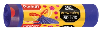 Paclan scented bags with tape 60L 10pcs.