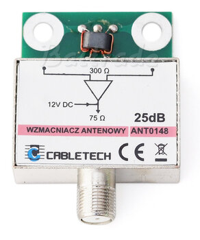 Wzmacniacz antenowy DVB-T Cabletech ANT0148